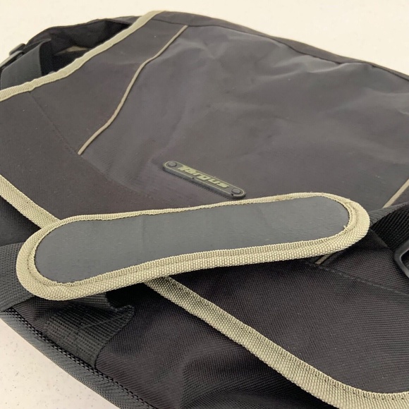 Targus Incognito Messenger Laptop Notebook Shoulder Bag Black - Picture 6 of 16